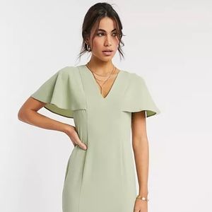 Sage green dress